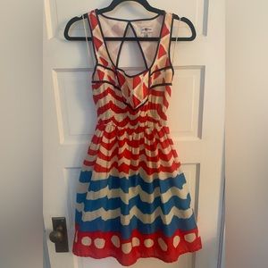 We love vera/Anthropologie dress sz xs
